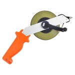 Teppd - mtre ruban 50m, ruban metre millimtrique  cadre ouvert, mtre d'arpenteur 12 mm de large avec ...
