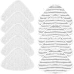 Teppe - lot de 10 housses de rechange pour balai vapeur vileda steam : steam balai vapeur housse de rechange ...