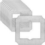Teppe - 10 pices pour ecovacs winbot mini serpillre rechange kit, microfibre lingette robot lave vitre ...