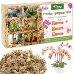 Teppe - 150g sphaigne pour plante naturelle compress sphaigne pour orchides mlange pour pot - pour ...