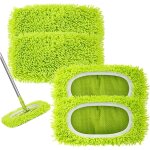 Teppe - 2 pièces chiffons de serpillière microfibre pour sweeper, serpillière recharge balai vapeur, ... Teppe - 2 pièces chiffons de serpillière microfibre pour sweeper, serpillière recharge balai vapeur, ...