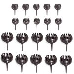 Teppe - lot de 20 paniers d'engrais pour plantes, conteneur de fertilisation, panier d'engrais, panier ... Teppe - lot de 20 paniers d'engrais pour plantes, conteneur de fertilisation, panier d'engrais, panier ...