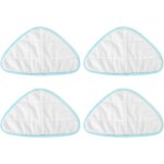 Teppe - 4 pièces balai vapeur, steam mop, balai vapeur, lingettes reutilisable, accessoires pour nettoyeurs ... Teppe - 4 pièces balai vapeur, steam mop, balai vapeur, lingettes reutilisable, accessoires pour nettoyeurs ...