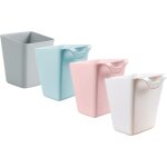 Teppe - lot de 4 porte - gobelets a suspendre, panier de rangement a roulettes, accessoires de chariot ... Teppe - lot de 4 porte - gobelets a suspendre, panier de rangement a roulettes, accessoires de chariot ...
