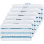 Teppe - lot de 6 lingettes remplacement pour black et decker balais vapeur steam mop fsm1630 fsmh1621 ... Teppe - lot de 6 lingettes remplacement pour black et decker balais vapeur steam mop fsm1630 fsmh1621 ...