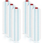 Teppe - 6 recharge pour vileda / o - cedar balai a plat h2pro, chiffon de rechange pour balai en microfibre, ... Teppe - 6 recharge pour vileda / o - cedar balai a plat h2pro, chiffon de rechange pour balai en microfibre, ...