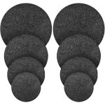 Teppe - lot de 8 dessous de verre ronds en feutre pour plantes - tapis absorbant - dessous de pot de ...