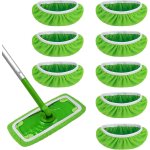 Teppe - 8 pièces lingettes reutilisable pour swiffer sweeper mop, lingettes mop réutilisable, lavables ... Teppe - 8 pièces lingettes reutilisable pour swiffer sweeper mop, lingettes mop réutilisable, lavables ...