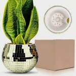 Teppe - boule a facettes - pot de fleurs - vase a facettes - boule a facettes - boule a facettes - en ... Teppe - boule a facettes - pot de fleurs - vase a facettes - boule a facettes - boule a facettes - en ...