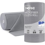 Teppe - chiffon microfibre voiture, lot de 80 lavette microfibre pour vitre, torchon microfibre 30x30cm, ...