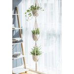 Teppe - cintres pour plantes, support de plante suspendu à 3 niveaux support de jardinière suspendu décoratif ... Teppe - cintres pour plantes, support de plante suspendu à 3 niveaux support de jardinière suspendu décoratif ...