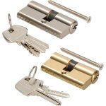 Teppe - cylindre de serrure 25 / 35 en nickel - cylindre profilé - serrure de sécurité - double cylindre ... Teppe - cylindre de serrure 25 / 35 en nickel - cylindre profilé - serrure de sécurité - double cylindre ...