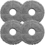 Teppe - dreame 2x paires de serpillires de remplacement pour dreamebot l10s pro, jusqu' 180 rpm, pression ...