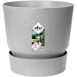 Teppe - greenville rond 14 - pot de fleurs avec un réservoir d'eau intégré - interieur & extérieur - ... Teppe - greenville rond 14 - pot de fleurs avec un réservoir d'eau intégré - interieur & extérieur - ...
