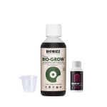 Teppe - growmania bio grow de biobizz 500 ml + echantillon boost up + verre doseur biogrow engrais organique ...