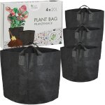Teppe - kit de jardinires 20 l : semis de pommes de terre - pot de balcon et de rempotage 4x20 l - jardinire ...