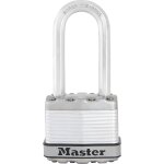 Teppe - master lock cadenas haute scurit [a cl] [acier lamin] [extrieur] [anse l] m1eurdlh - idal ...