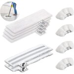 Teppe - microfibre lingettes serpillire, chiffons de sol pices de rechange, contient 6 chiffons en ...