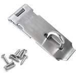 Teppe - porte fermoir verrou de porte moraillon de verrou en acier inoxydable 4 pouces avec des vis pour ...