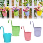 Teppe - pots de fleurs suspendus, 4 pcs pots de fleurs exterieur pot suspendu en métal suspension plante ... Teppe - pots de fleurs suspendus, 4 pcs pots de fleurs exterieur pot suspendu en métal suspension plante ...