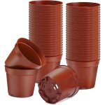 Teppe - pots pour semis, 10cm 40 pieces pots de pépinière, plastique réutilisables pot semis / godets ... Teppe - pots pour semis, 10cm 40 pieces pots de pépinière, plastique réutilisables pot semis / godets ...