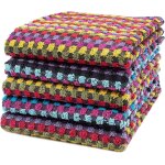 Teppe - set de 5 torchons, coton, 45x90 cm, multicolore
