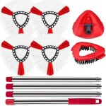 Teppe - spin mop lot de 4 ttes de rechange pour balai a franges o ceda et viled easywring 1 tank system, ...
