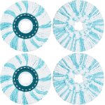 Teppe - têtes de rechange balai serpillère compatible avec leifheit clean twist disc mop, chiffons de ... Teppe - têtes de rechange balai serpillère compatible avec leifheit clean twist disc mop, chiffons de ...