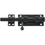 Teppe - verrous loquet porte extérieur 16 cm, loquet de porte a boulon coulissant verrou de porte a barillet ... Teppe - verrous loquet porte extérieur 16 cm, loquet de porte a boulon coulissant verrou de porte a barillet ...