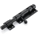 Teppe - verrou de porte coulissante en acier inoxydable 304 avec trou de cadenas, loquet de s�curit� ...