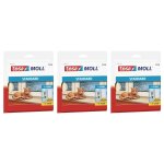 Tesa lot de 3 calfeutrers joint d'isolation adh�sif en mousse - blanc - 6 m x 9 mm x 4 mm