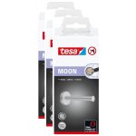 Tesa lot de 3 stockeurs ® moon pour papier toilette mat arrondi sans perçage Tesa lot de 3 stockeurs ® moon pour papier toilette mat arrondi sans perçage