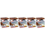 Tesa lot de 5 rubans toil� adh�sif extra power 38 mm x 2, 75 m marron