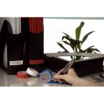 Tesa ruban adh'sif toil', 19 mm x 50 m, rouge