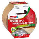 Tesa ruban adhsif double face fort ecologo - 10m x 50mm
