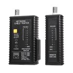 Testeur de continuite coaxial, testeur de cables reseau pour cables de donnees et coaxiaux Testeur de continuite coaxial, testeur de cables reseau pour cables de donnees et coaxiaux
