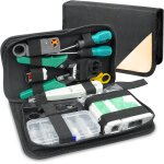 Testeur de network rseau cable kit d'outils de rparation d'ordinateur, 12 en 1 professional maintenance ...