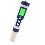 Testeur ph mtre electronique 5 - en - 1, mesure ph & tds & ec salinit & tempraturetesteur de qualit ...