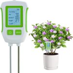 Testeur de sol 5 en 1 appareil multifonction pour jardiniers et agriculture, mesure le ph, l'humidit� ...