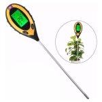 Testeur de sol lcd, arrêt automatique, sonde sensible, humidité du sol, ph, température, humidité, compteur ... Testeur de sol lcd, arrêt automatique, sonde sensible, humidité du sol, ph, température, humidité, compteur ...