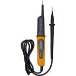Testeur de tension bipolaire avec affichage led de 6 400 v, 1 pi�ce, jaune / noir, kopp 324203013