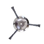 Tte de coupe en acier pour jardin, dbroussailleuse, outil lectrique, tondeuse, tondeuse, fil, lame ...