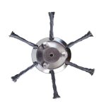 Tte de coupe en acier pour jardin, dbroussailleuse, outil lectrique, tondeuse, tondeuse, fil, lame ...