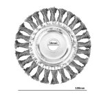 Tte de dbroussailleuse de tondeuse  gazon de 4 / 5 pouces, disque d. lique durable, roue de brosse, ...