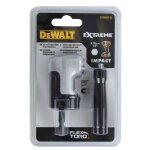 Tte de renvoi d'angle dewalt  choc ultra - compacte - l. 65 mm - hexagonal - dt20503 - qz