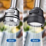 Tête de robinet rotative à 360ã£, rallonge de robinet, 3 modes d'eau, pulvérisateur de robinet de cuisine ... Tête de robinet rotative à 360ã£, rallonge de robinet, 3 modes d'eau, pulvérisateur de robinet de cuisine ...