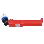 Tête de torche de découpe plasma p80, poignée incurvée, accessoires de machine à souder avec rouleau ... Tête de torche de découpe plasma p80, poignée incurvée, accessoires de machine à souder avec rouleau ...