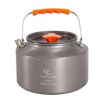 Th�i�re a caf� portable en alliage d'aluminium 2000ml, bouilloire pour camping, escalade, voyage, auto ...