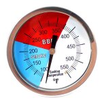 Thermomètre de barbecue en acier inoxydable, outil de barbecue de jardin, gril, jauge de température ... Thermomètre de barbecue en acier inoxydable, outil de barbecue de jardin, gril, jauge de température ...