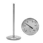 Thermometre de cuisine pratique en acier inoxydable pour mesurer la temperature du lait et obtenir une ...